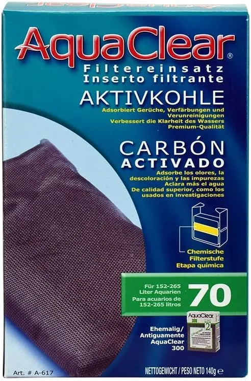 AquaClear 70 Activated Carbon, 4-1/5 Ounce