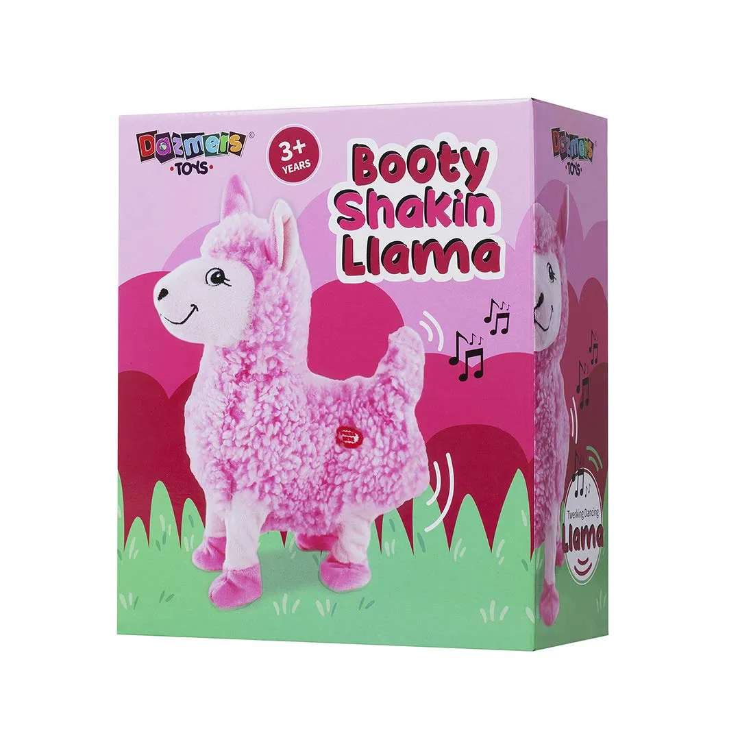 Booty Shakin Llama - Battery-Powered Dancing Llama Pet - Twerking Toy - Pink Llama Toys