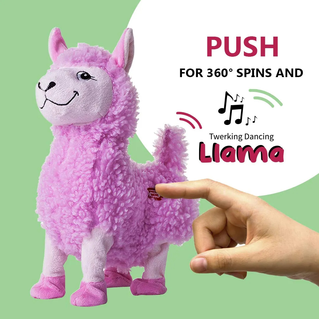 Booty Shakin Llama - Battery-Powered Dancing Llama Pet - Twerking Toy - Pink Llama Toys