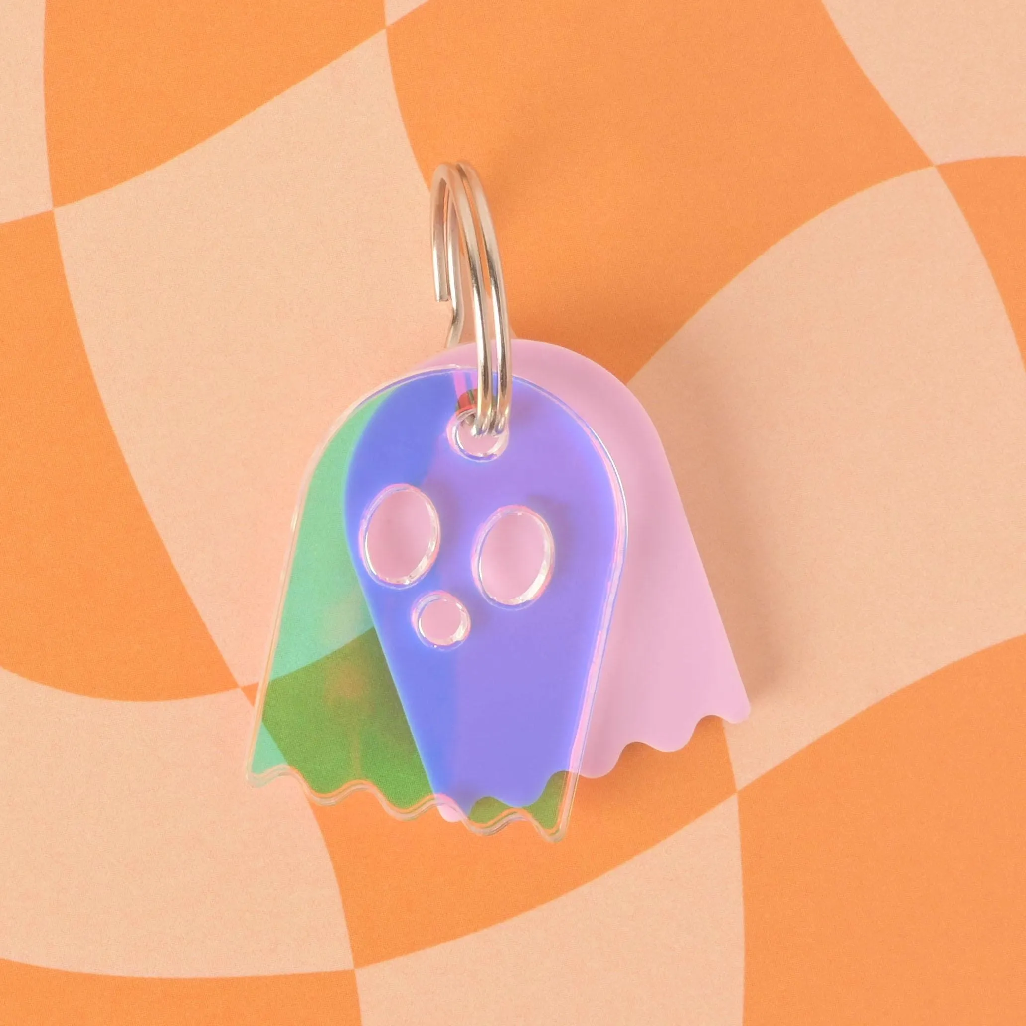 Ghost, Personalized Pet Tag