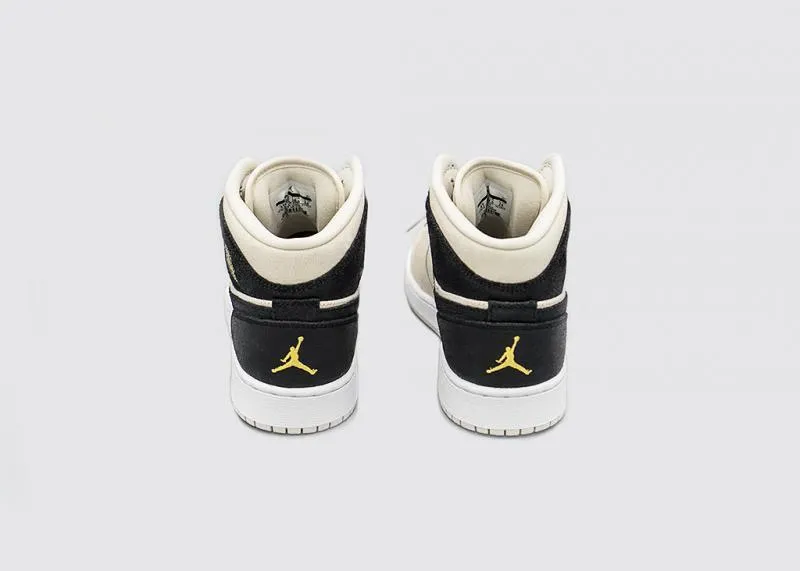 JORDAN - Boy - GS Air Jordan 1 Mid - Light Bone