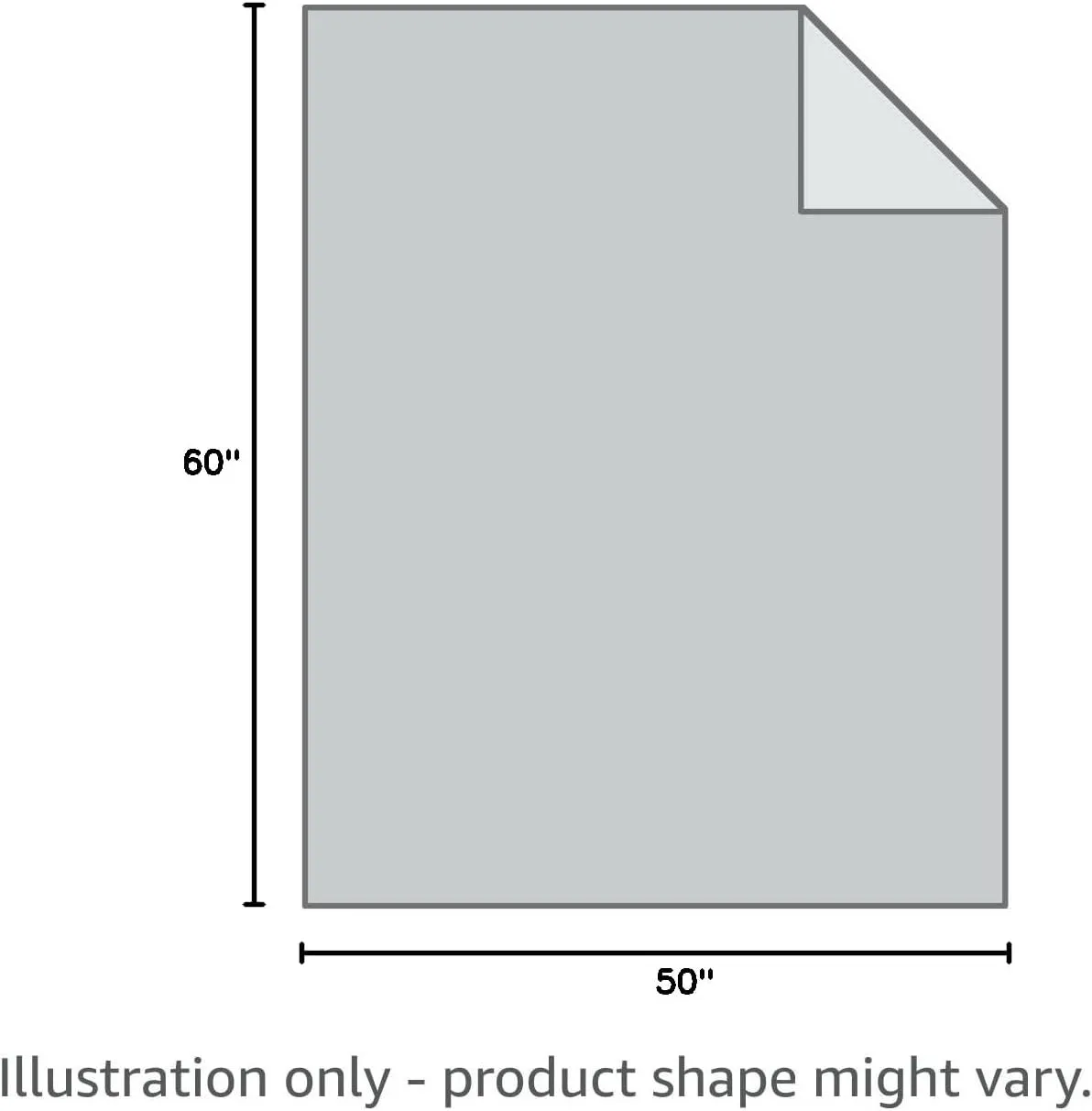 KAWAHOME Summer Sweatshirt Throw Blanket for Bed-Lightweight Breathable Blankets,Soft Thin Knit Jersey Throw Blanket for Hot Sleepers,50 X 60 Inches, Heather Brown