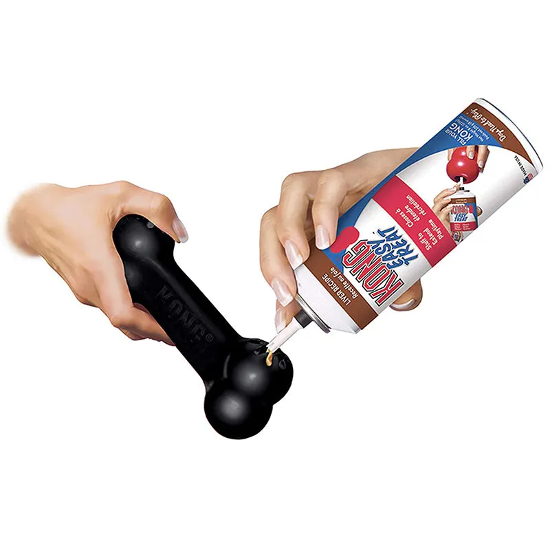 KONG Extreme Goodie Bone Dog Toy, Black