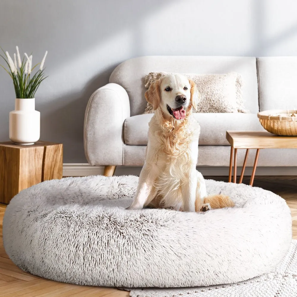 Pet Bed Dog Bed Cat Calming Extra Large 110cm Sleeping Comfy Washable