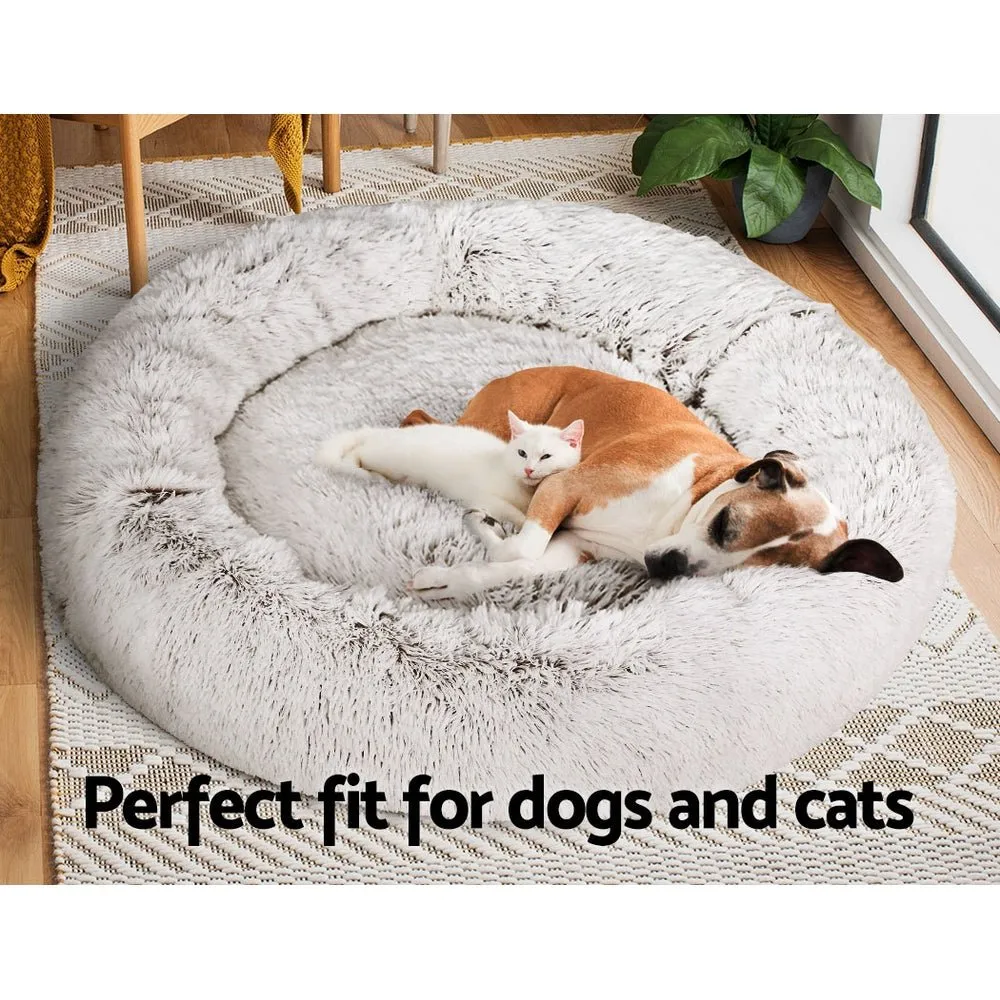 Pet Bed Dog Bed Cat Calming Extra Large 110cm Sleeping Comfy Washable