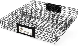 Rugged Ranch Squirrel Trap, Live Animal Catch & Release Cage, Squirrelinator