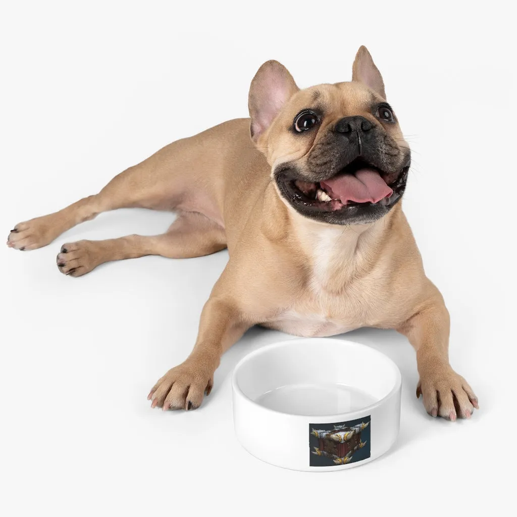 War Raptor Crate Pet Bowl
