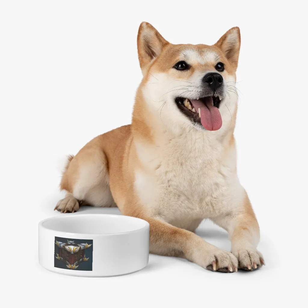 War Raptor Crate Pet Bowl